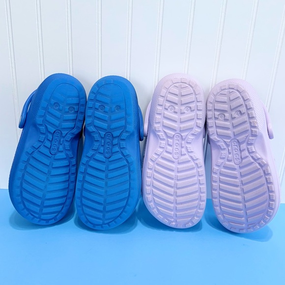 2 Pairs Crocs Classic Lined Women Clogs Size 7 - Picture 10 of 16